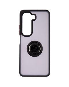 Чохол накладка для Infinix Hot 50 Mate Ring Чорна (Black Red)