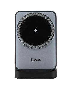 Зарядний пристрій бездротовий Hoco CQ21 3in1 Чорний (Black)