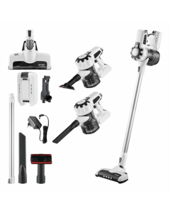 Пилосос акумуляторний First FA-5541-4-GR Білий (White)