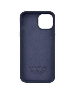 Чохол накладка для iPhone 14 WAVE Full Silicone Cover Синя (Midnight Blue)