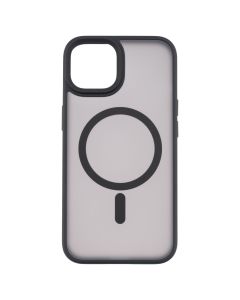 Чохол накладка для iPhone 14 ArmorStandart Uniq MagSafe Чорна (Black)