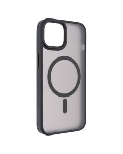 Чохол накладка для iPhone 14 ArmorStandart Uniq MagSafe Чорна (Black)