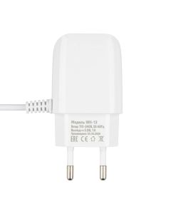 Зарядное устройство Walker WH-12 1A + кабель Micro-USB Белый