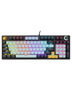 Клавіатура ігрова Fantech ATOM96 MK890V2 Red Switch Блакитна (Sky Blue)