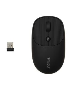Клавіатура бездротова TWolf TF350 + миша Чорна (Black)