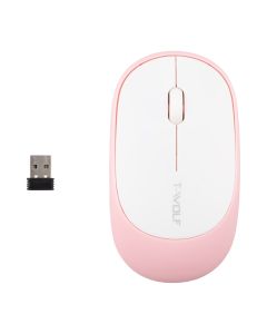 Клавіатура бездротова TWolf TF770 + миша Рожева (Pink)
