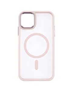 Чохол накладка для iPhone 11 WAVE Ardor MagSafe Рожева (Pink Sand)