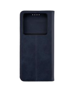Чехол кейс для Infinix Note 40 DM Book Case Leather Синий (Голубой)