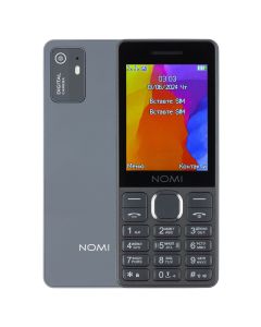 Мобільний телефон Nomi i2860 Сірий (Grey)
