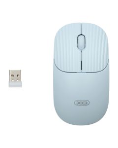 Беспроводная клавиатура XO KB-05 + мышь Голубая (Blue)
