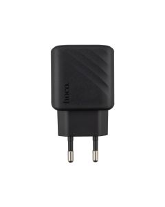 Зарядний пристрій Hoco CS23A Sunlight (1 USB-C+1 USB) 30W Чорний (Black)