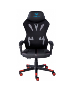 Крісло ігрове Aula F010 Gaming Chair Чорне (Black Red)