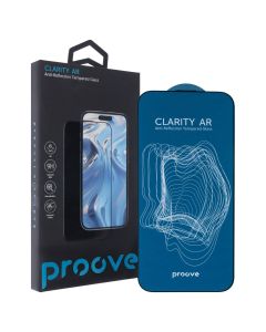 Захисне скло для iPhone 16 Pro Max PROOVE Clarity AR 3D Чорне (Black)