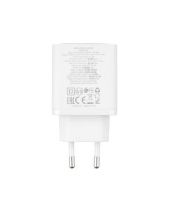Зарядний пристрій Hoco N50 (1 USB + 2 USB-C) PD 45W Білий (White)