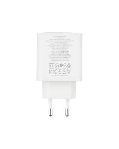 Зарядний пристрій Hoco N51 (1 USB + 2 USB-C) 65W Білий (White)