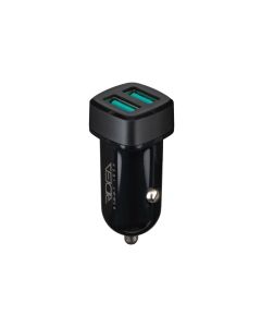 Автомобільний зарядний пристрій Ridea RCC-21012 Grand 2USB 2.4A Чорний (Black)
