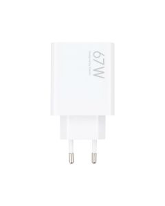 Зарядний пристрій Xiaomi Wall Charge 67W + кабель Type-C Білий (White)