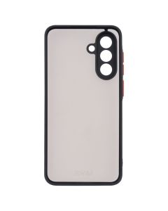 Чехол накладка для Samsung A56 Frame MakeFuture Черный (Black)