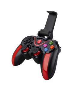 Геймпад-контролер SC-C018 Чорний (Чорний-Червоний)
