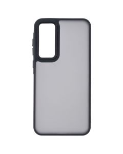 Чехол-накладка для Samsung A35 WAVE Matte Color Case Черный (Black)