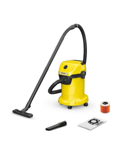 Пилосос Karcher WD3 V-19/6/20 (1.628-123.0) Жовтий (Yellow)