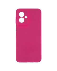 Чехол накладка для Motorola G55 Silicone MakeFuture Фиолетовый (Twilight Purple)
