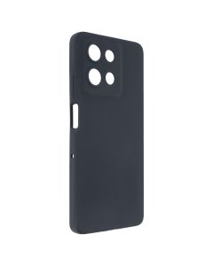 Чохол накладка для Motorola G75 Silicone MakeFuture Сіра (Charcoal Grey)