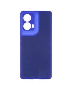 Чехол-накладка для Motorola G55 Silicone MakeFuture Синий (Кобальтовый)