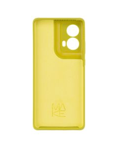 Чехол накладка для Motorola G85 Silicone MakeFuture Зелёный (Оливковый)