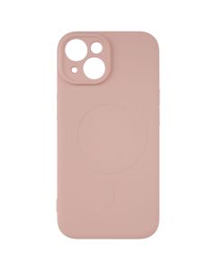 Чохол накладка для iPhone 15 WAVE Colorful Case Magnetic Ring Рожева (Pink Sand)