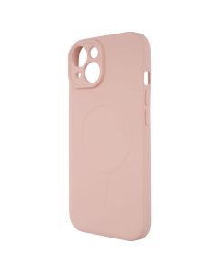 Чохол накладка для iPhone 15 WAVE Colorful Case Magnetic Ring Рожева (Pink Sand)