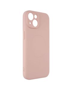Чохол накладка для iPhone 15 WAVE Colorful Case Magnetic Ring Рожева (Pink Sand)