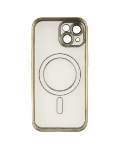 Чохол накладка для iPhone 15 WAVE Metal Matte Case with Magnetic Ring MagSafe Жовта (Yellow)