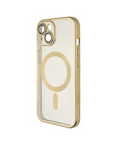 Чохол накладка для iPhone 15 WAVE Metal Matte Case with Magnetic Ring MagSafe Жовта (Yellow)