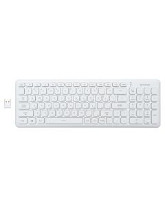 Клавіатура бездротова Proove Classic Code Біла (White)