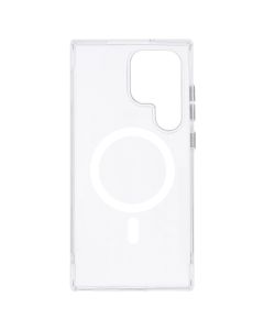 Чохол накладка для Samsung S23 Ultra WAVE Clear Case with Magnetic Ring Прозора (Transparent)
