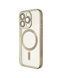 Чохол накладка для iPhone 15 Pro WAVE Metal Matte Case with Magnetic Ring MagSafe Біла (White Titanium)