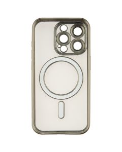 Чохол накладка для iPhone 15 Pro WAVE Metal Matte Case with Magnetic Ring MagSafe Біла (Natural)