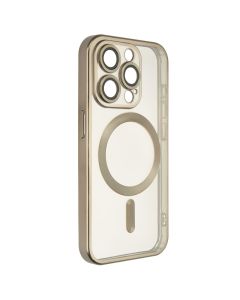 Чохол накладка для iPhone 15 Pro WAVE Metal Matte Case with Magnetic Ring MagSafe Біла (Natural)