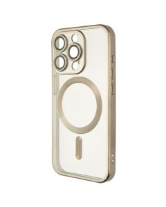 Чохол накладка для iPhone 15 Pro WAVE Metal Matte Case with Magnetic Ring MagSafe Біла (Natural)