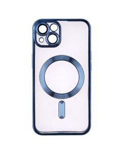 Чохол накладка для iPhone 13 WAVE Metal Matte Case with Magnetic Ring MagSafe Синя (Midnight Blue)