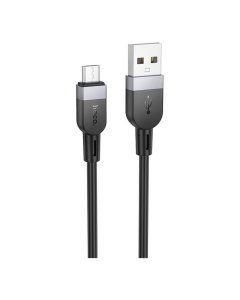 USB кабель Hoco X109 Energy Micro-USB 3м Чорний (Black)