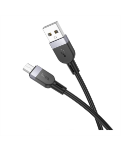USB кабель Hoco X109 Energy Micro-USB 3м Чорний (Black)