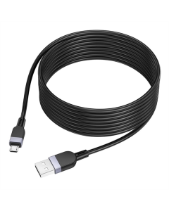 USB кабель Hoco X109 Energy Micro-USB 3м Чорний (Black)