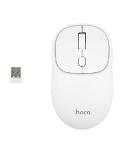 Миша бездротова Hoco GM25 Royal dual-mode Біла (White)