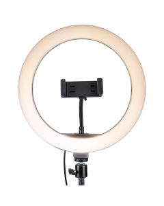 Кільцева світлодіодна лампа LED QX-260 Чорна (Black)