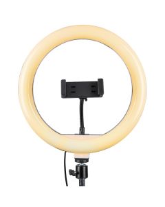 Кільцева світлодіодна лампа LED QX-260 Чорна (Black)