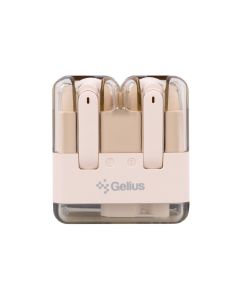 Бездротові навушники вкладиші Gelius Monster GP-TWS043 Бежеві (Biege)