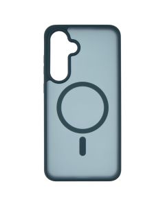 Чохол накладка для Samsung S24 FE WAVE Matte Color Case MagSafe Синя (Dark Blue)