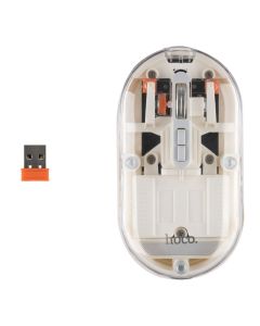 Миша беспроводная Hoco GM35 Magnetic Silent Белая (White)